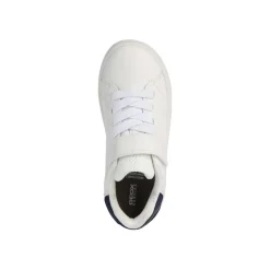 Sneakers bianche da Bambino con suola traspirante Eclyper Geox