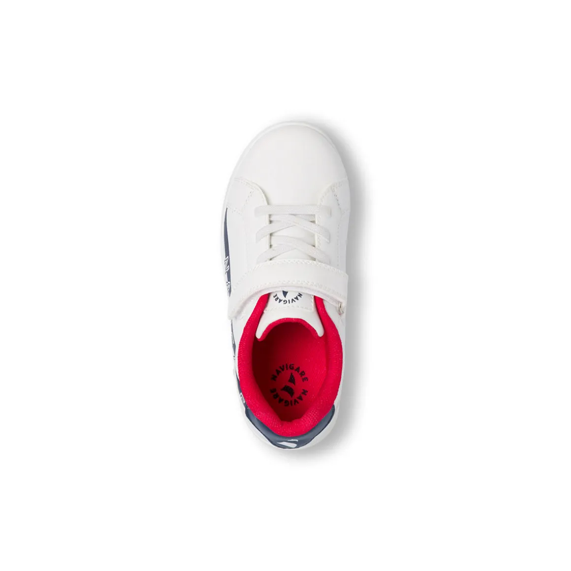 Sneakers bianche da Bambino con strappo Navigare