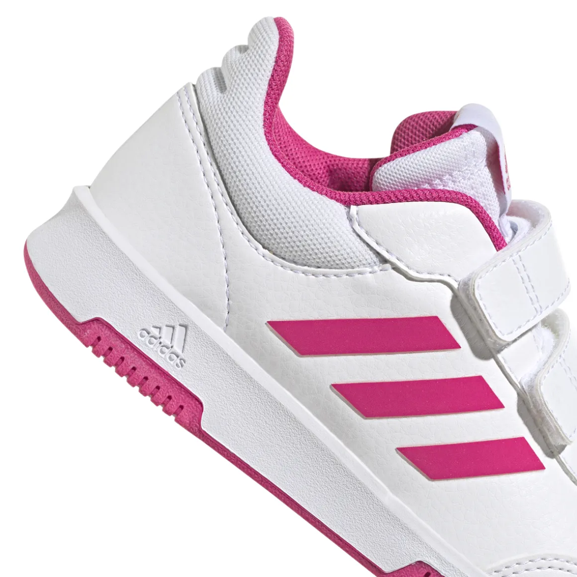 Sneakers bianche da Bambino adidas con dettagli rosa Tensaur Sport 2.0 C