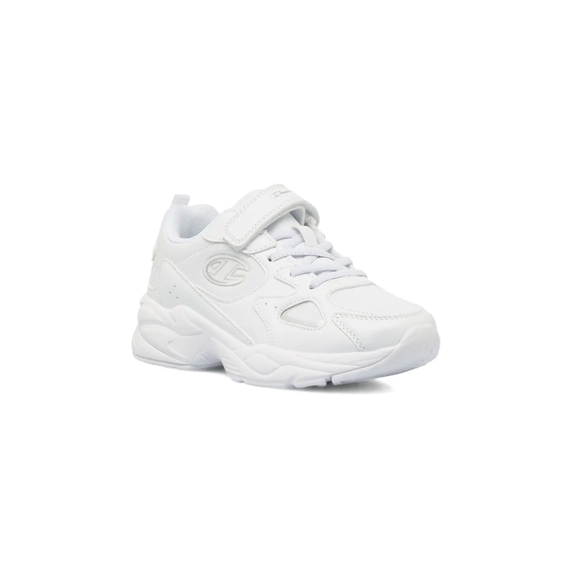 Sneakers bianche da Bambina con strappo in velcro Champion