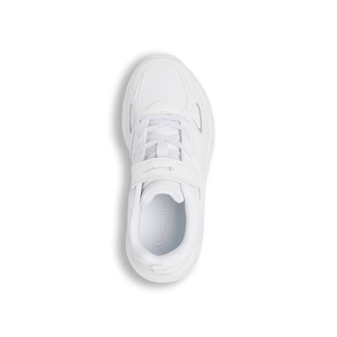 Sneakers bianche da Bambina con strappo in velcro Champion
