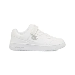 Sneakers bianche da Bambina con dettaglio logo laterale Champion Low G PS