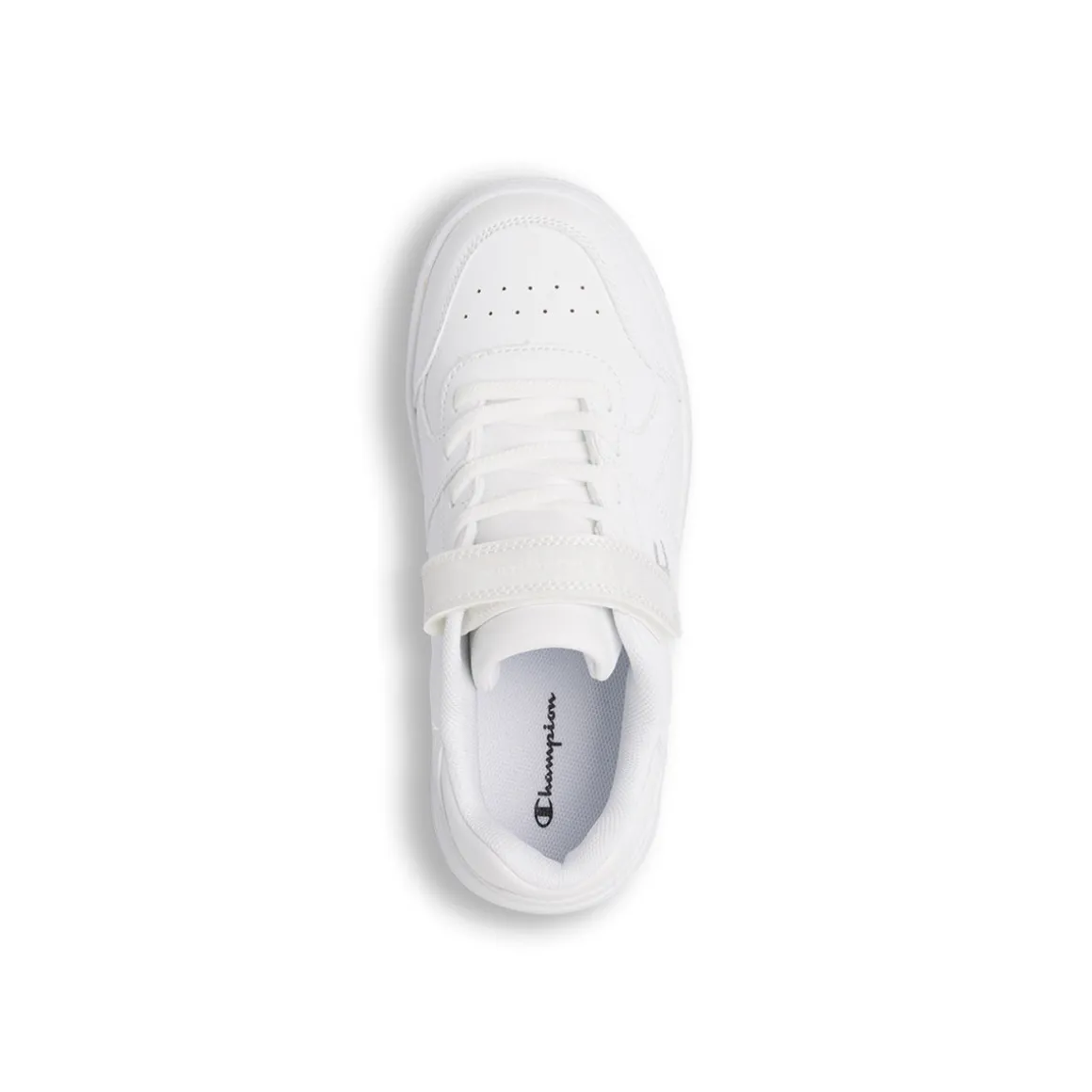 Sneakers bianche da Bambina con dettaglio logo laterale Champion Low G PS