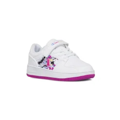Sneakers bianche da Bambina Champion Fantasy con dettagli colorati