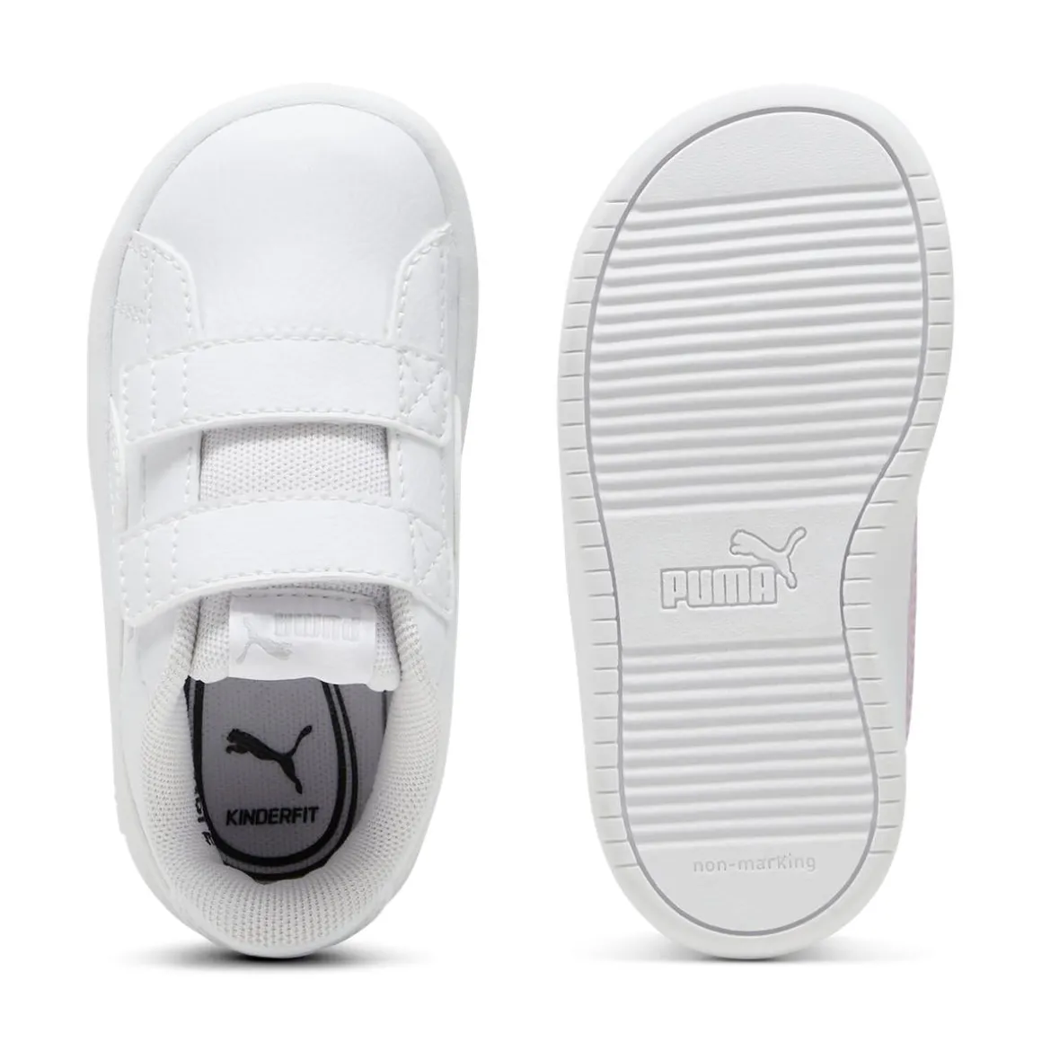 Sneakers bianche da Bambino con strappo Puma Rickie Classic