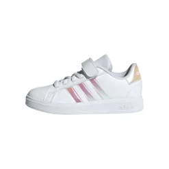 Sneakers bianche da Bambina con dettagli iridescenti GRAND COURT 2.0 adidas