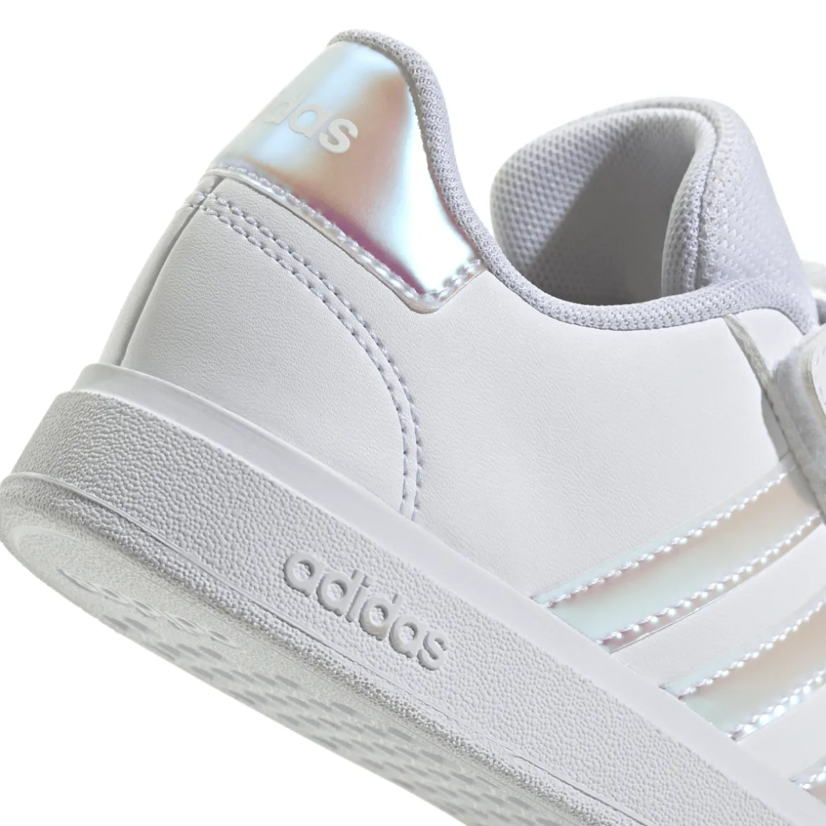 Sneakers bianche da Bambina con dettagli iridescenti GRAND COURT 2.0 adidas