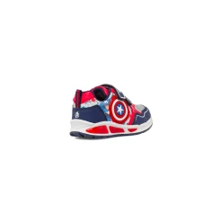 Sneakers bianche da Bambino Avengers con Capitan America e Luci