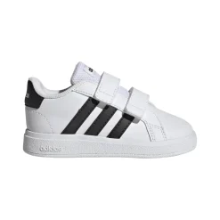 Sneakers bianche da Bambino adidas Grand Court 2.0 con strappo