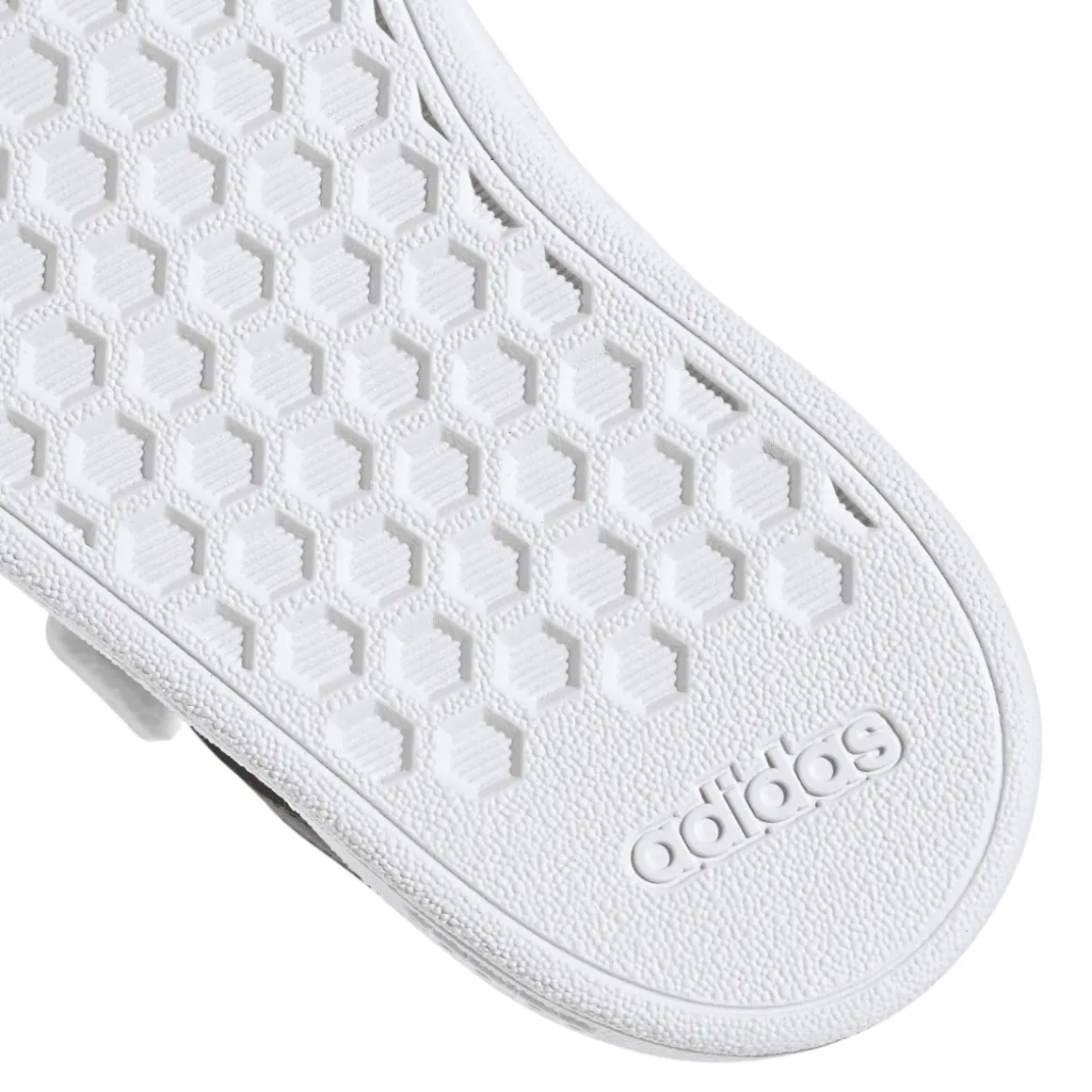 Sneakers bianche da Bambino adidas Grand Court 2.0 con strappo