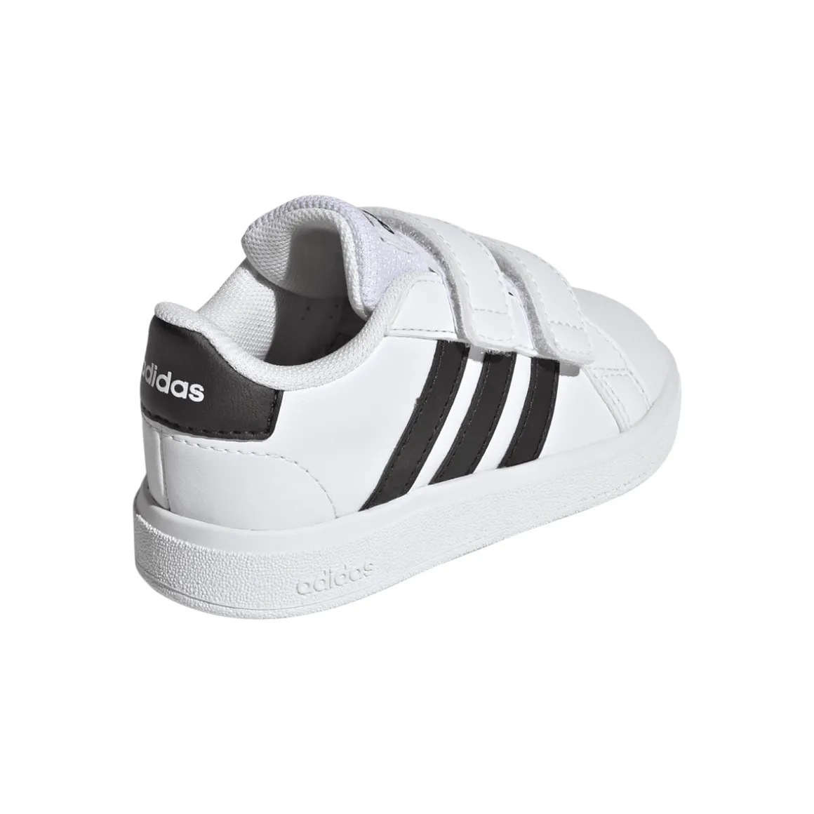 Sneakers bianche da Bambino adidas Grand Court 2.0 con strappo