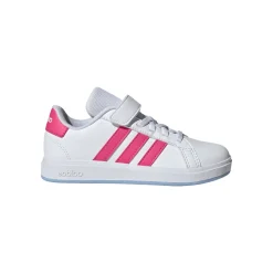 Sneakers bianche da Bambina e Ragazza con dettagli Rosa GRAND COURT 2.0 adidas