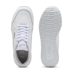 Sneakers bianche da Donna con inserto iridescente Puma ST Runner v4 Holo Jr