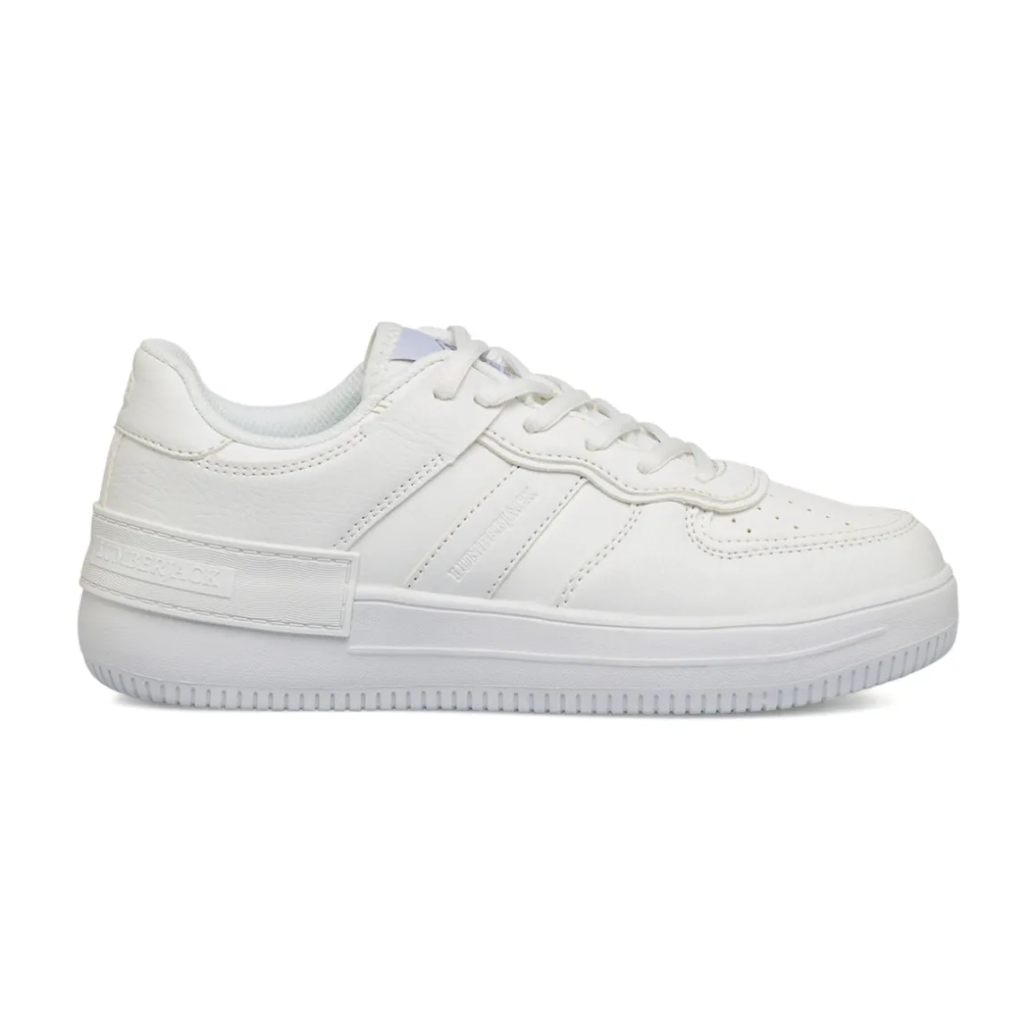 Sneakers bianche da donna con dettagli traforati Lumberjack Freya