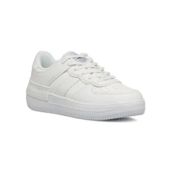 Sneakers bianche da donna con dettagli traforati Lumberjack Freya