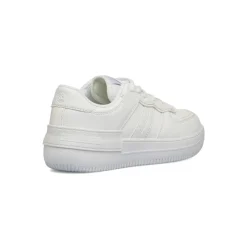 Sneakers bianche da donna con dettagli traforati Lumberjack Freya