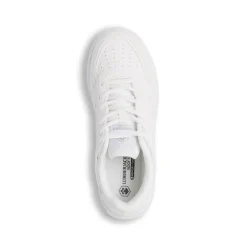 Sneakers bianche da donna con dettagli traforati Lumberjack Freya