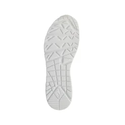 Sneakers bianche da Donna in memory foam Skechers Uno con cuori multicolore