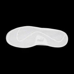 Sneakers bianche da donna con logo oro Puma Smash 3.0 L