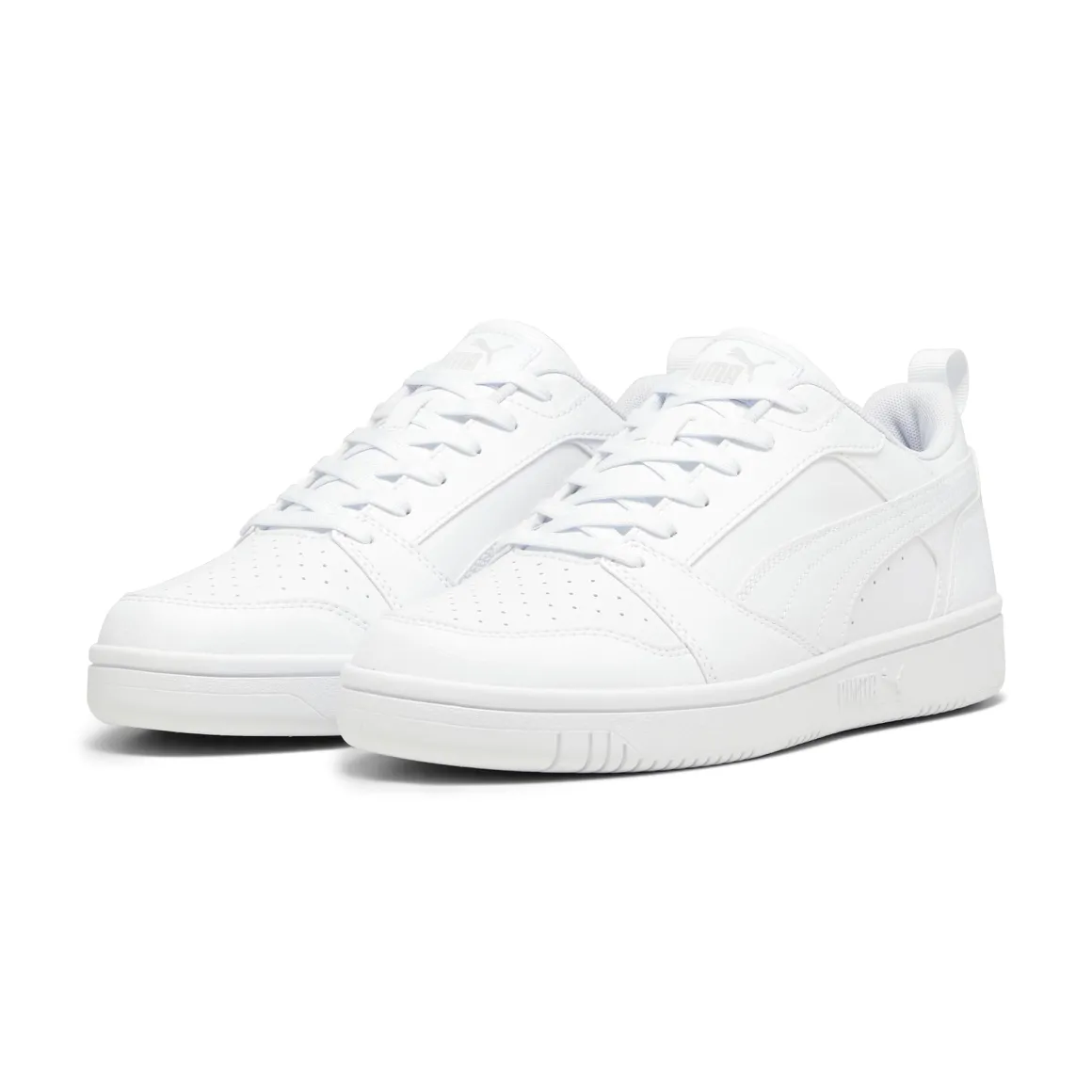 Sneakers bianche da Donna con logo laterale Puma Rebound v6 Low