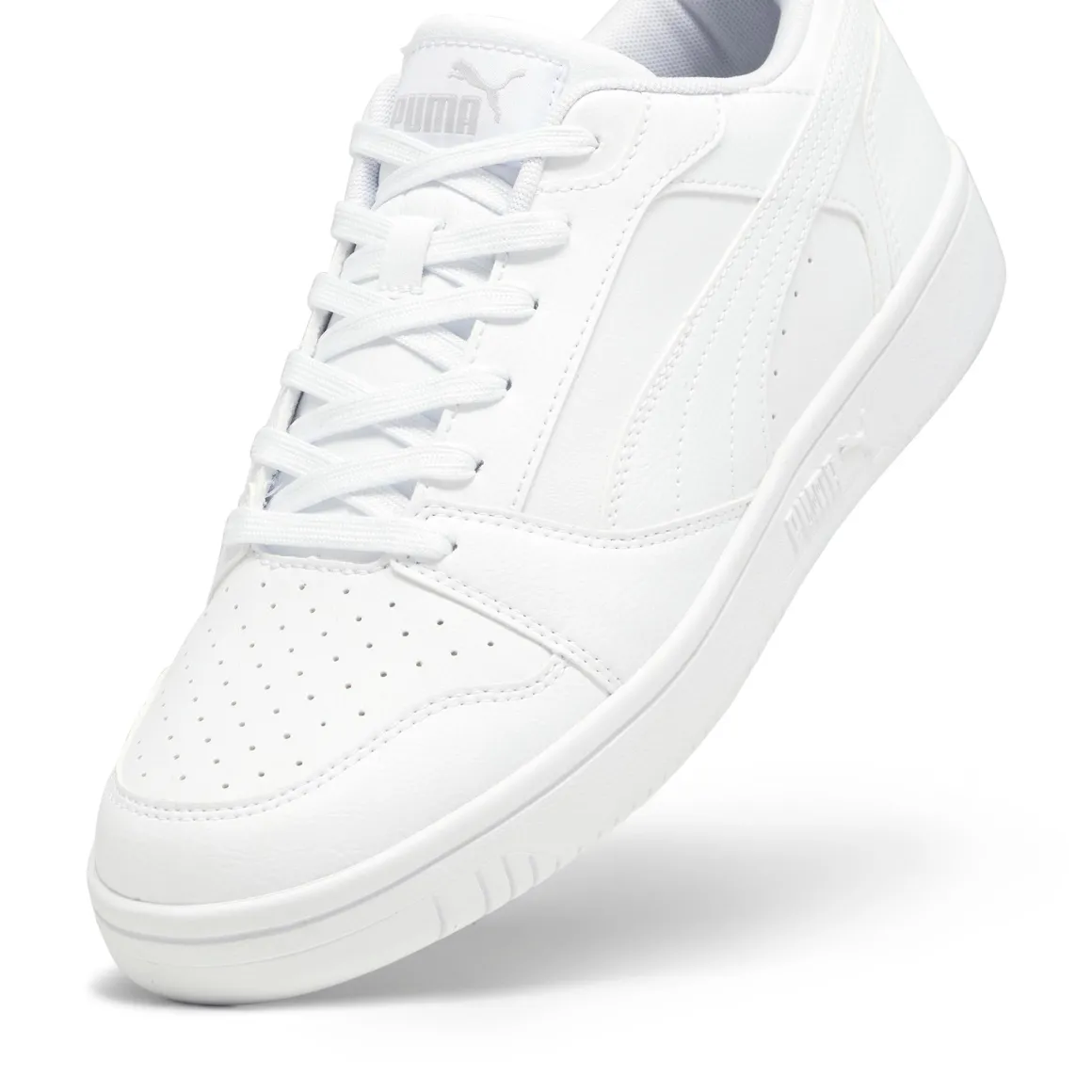 Sneakers bianche da Donna con logo laterale Puma Rebound v6 Low