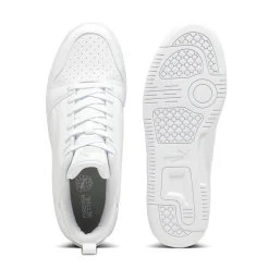 Sneakers bianche da Donna con logo laterale Puma Rebound v6 Low