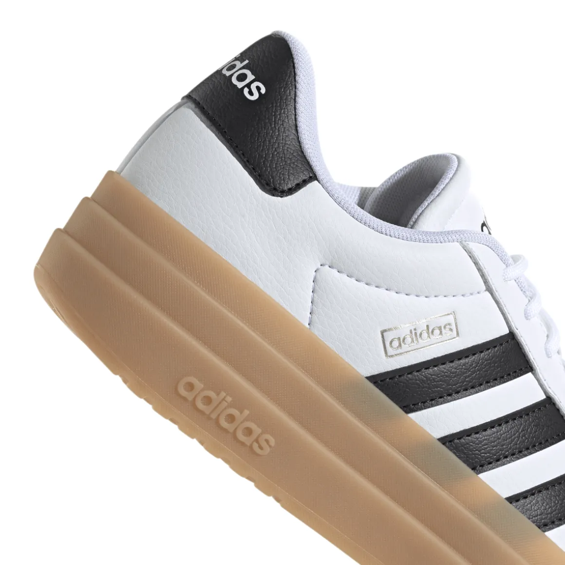 Sneakers bianche da Donna con dettagli neri VL COURT BOLD adidas