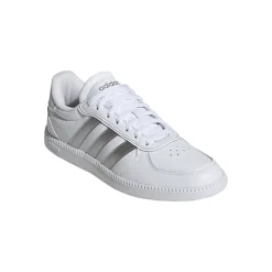 Sneakers bianche da Donna con dettagli argento adidas BREAKNET SLEEK