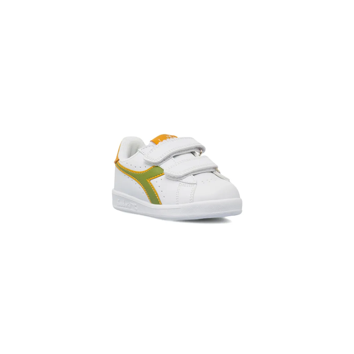 Sneakers bianche da Primi Passi Bambino con strappo Diadora