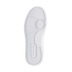 Sneakers bianche da ragazzo con logo laterale Champion Rebound Low B GS