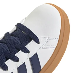 Sneakers bianche da Ragazzo con dettagli blu GRAND COURT 2.0 adidas
