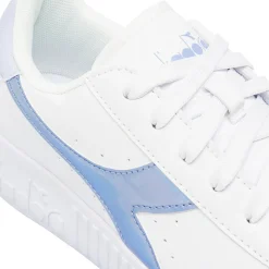Sneakers bianche da Ragazza con logo azzurro Diadora