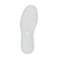 Sneakers bianche da ragazza con dettagli argento Soprani Sport