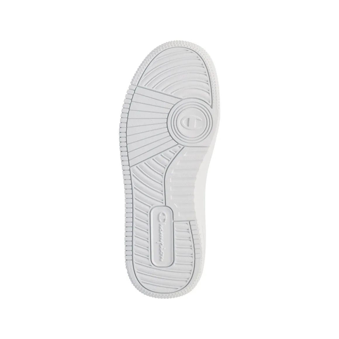 Sneakers bianche da ragazza con logo glitterato Champion Rebound Low G GS