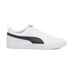 Sneakers bianche da ragazzo con striscia a contrasto Puma Rickie Jr