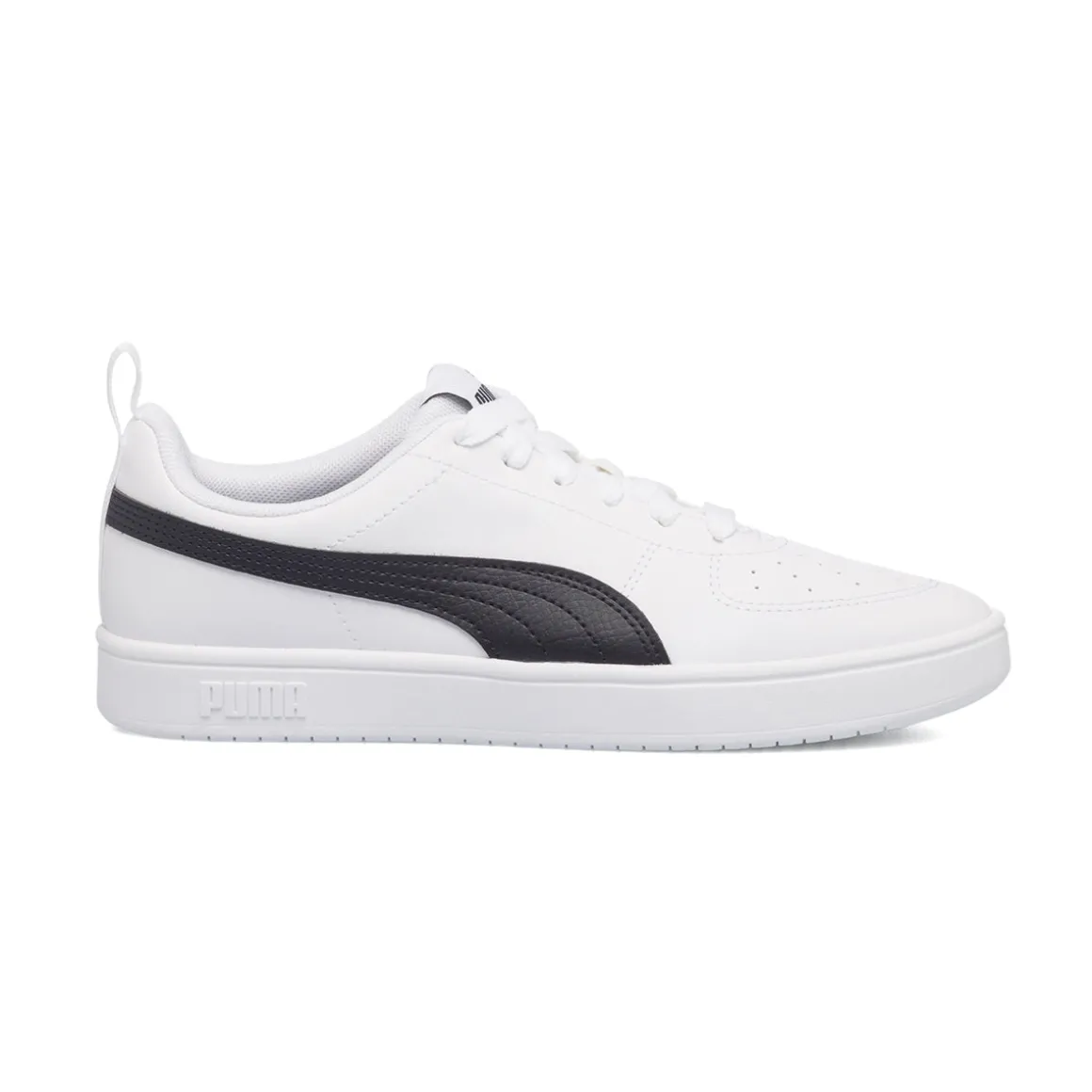Sneakers bianche da ragazzo con striscia a contrasto Puma Rickie Jr