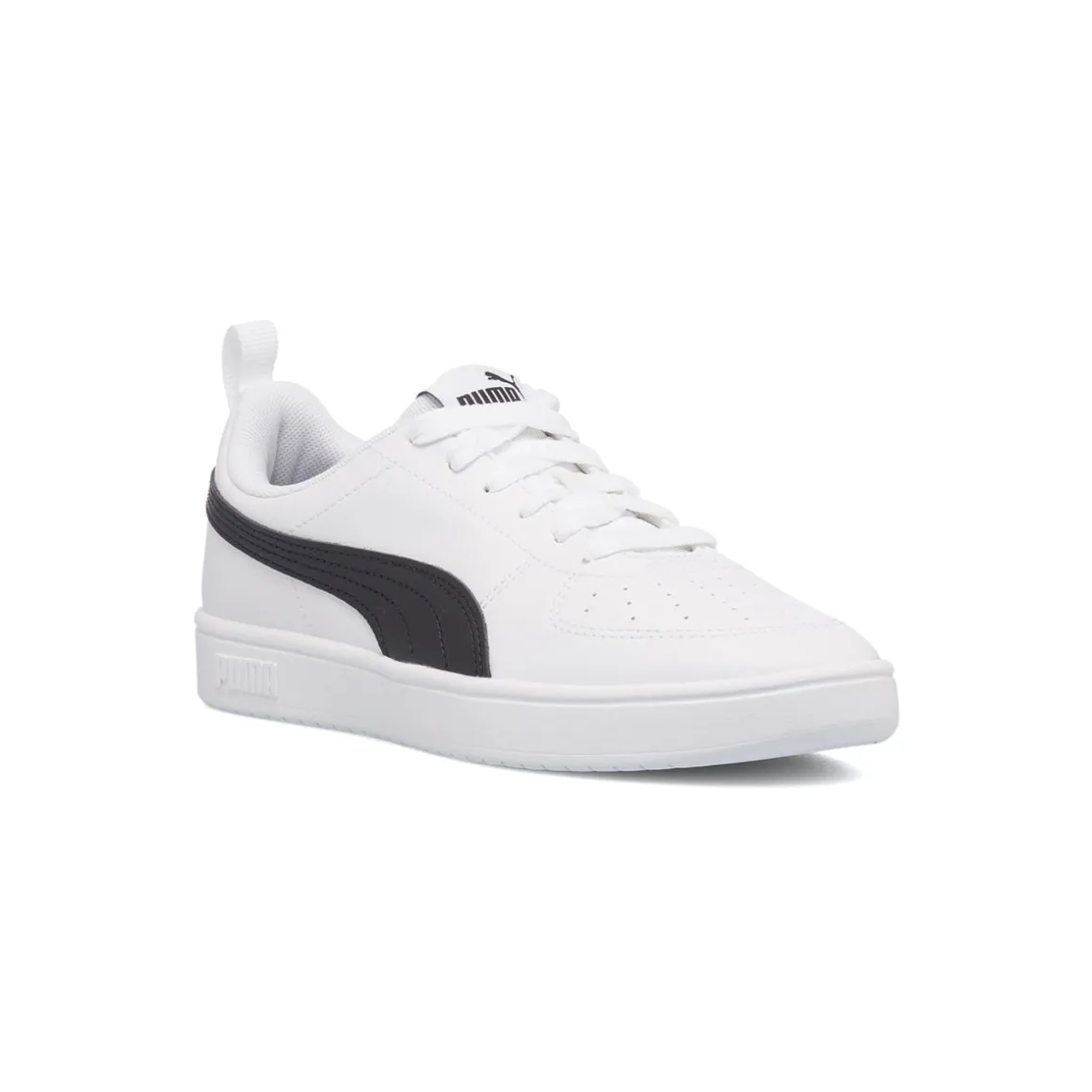 Sneakers bianche da ragazzo con striscia a contrasto Puma Rickie Jr