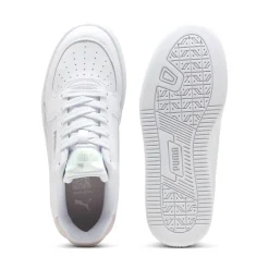 Sneakers bianche da ragazza con dettagli iridescenti Puma Caven 2.0