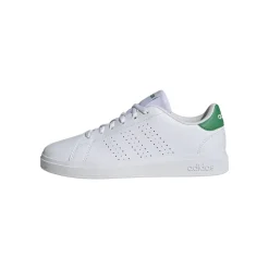 Sneakers bianche da ragazza con dettaglio verde adidas Advantage 2.0