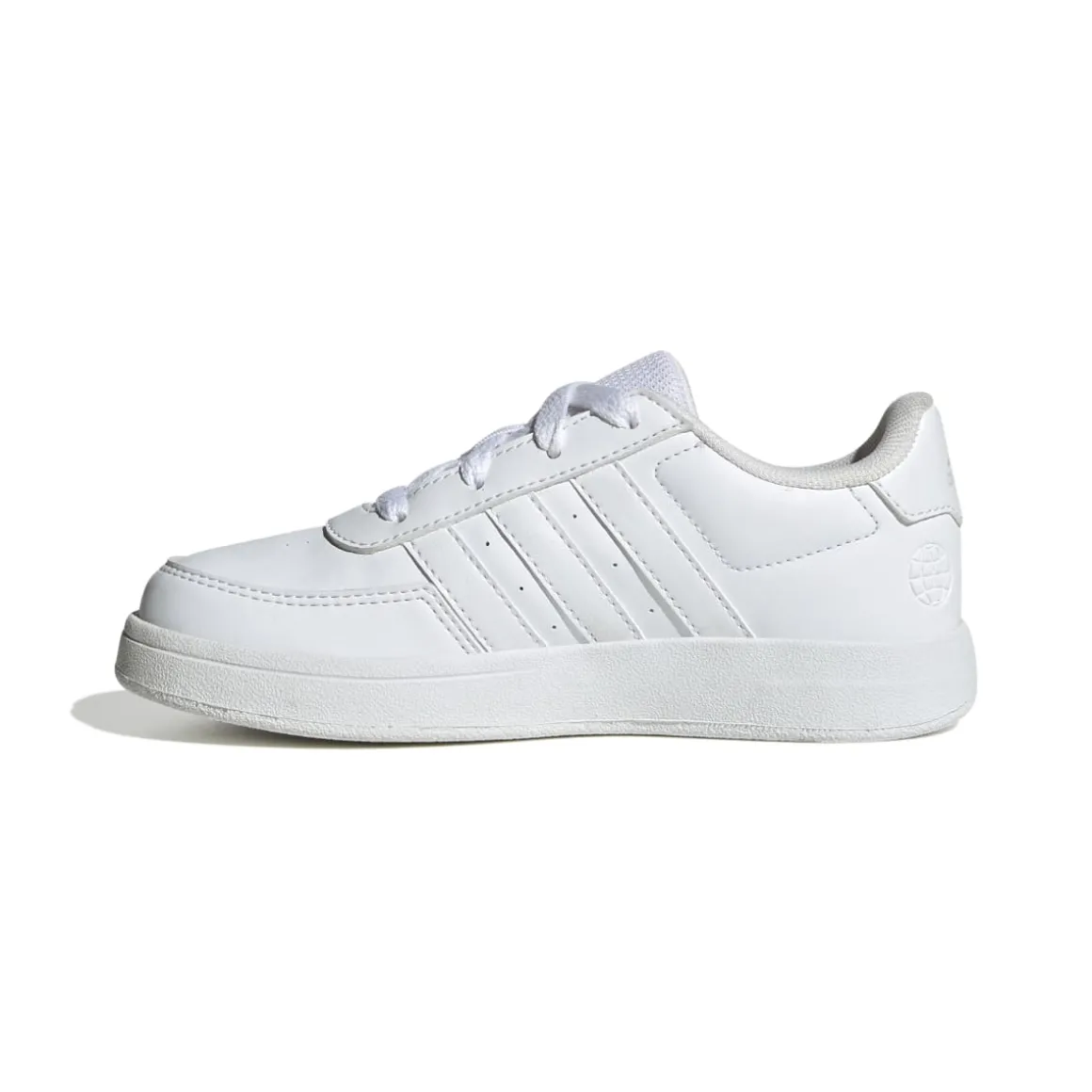 Sneakers bianche da ragazzo con design 3-stripes adidas Breaknet 2.0 K