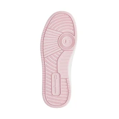 Sneakers bianche da ragazza con logo glitterato Champion Rebound Low G GS