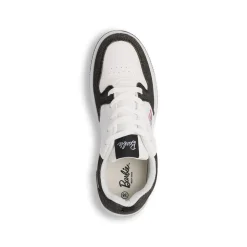 Sneakers bianche da Ragazza con inserti effetto jeans Barbie