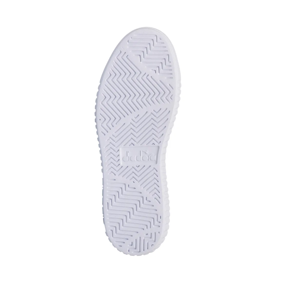 Sneakers bianche da ragazza con logo arcobaleno Diadora Game Step Bloom GS