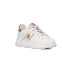 Sneakers bianche da ragazza con dettagli glitter Dieci Baci