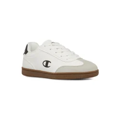 Sneakers bianche da Ragazzo e Ragazza con dettaglio effetto scamosciato Champion Prestige
