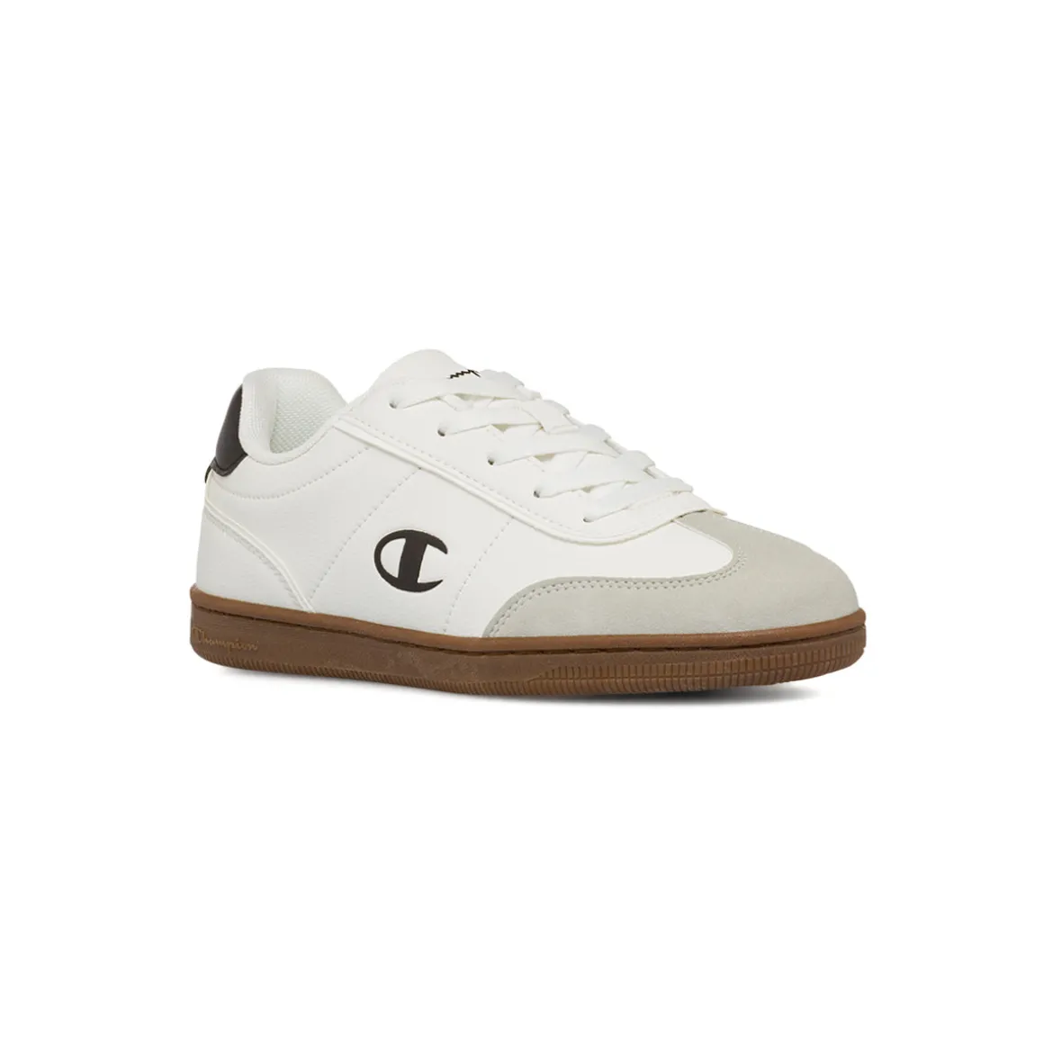 Sneakers bianche da Ragazzo e Ragazza con dettaglio effetto scamosciato Champion Prestige