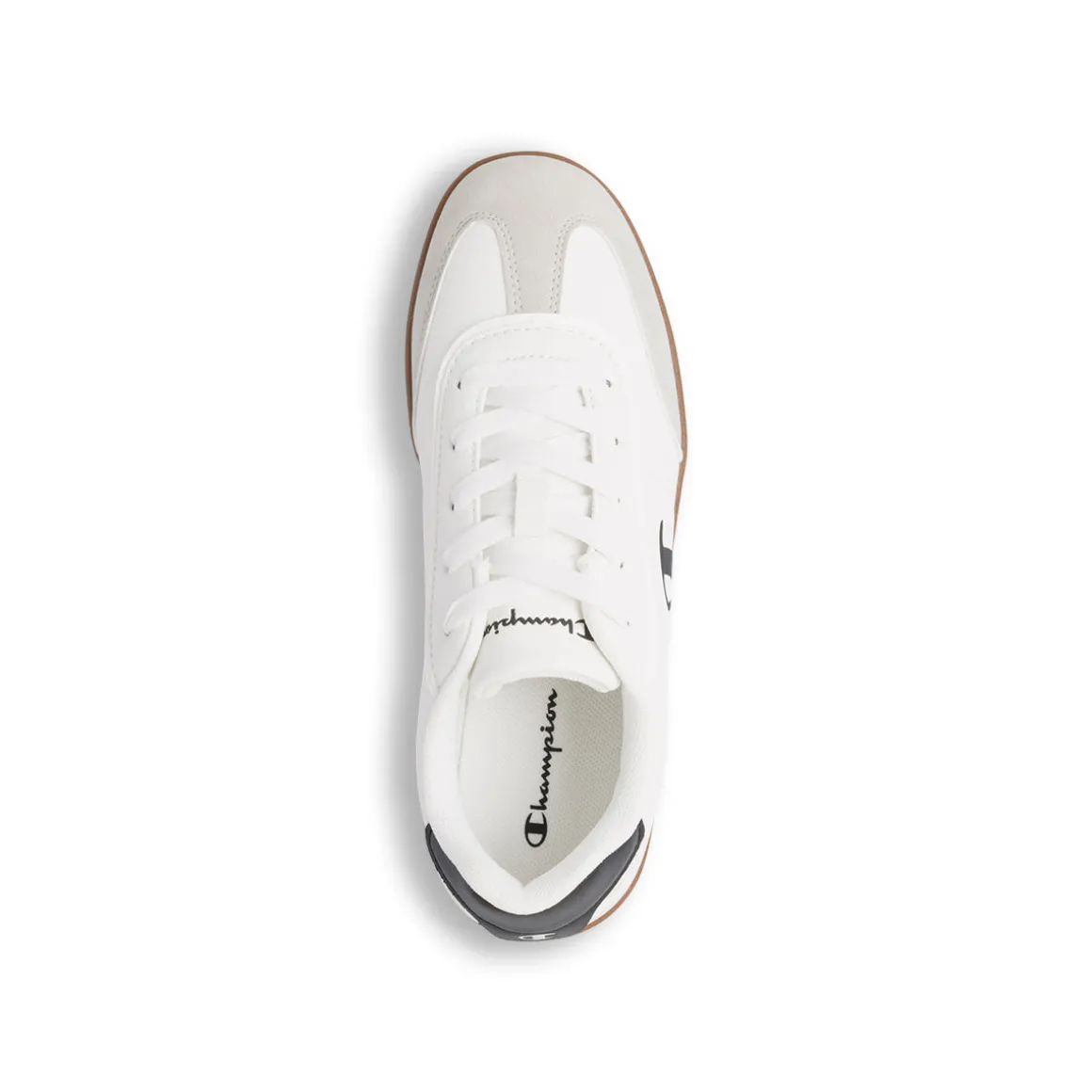 Sneakers bianche da Ragazzo e Ragazza con dettaglio effetto scamosciato Champion Prestige