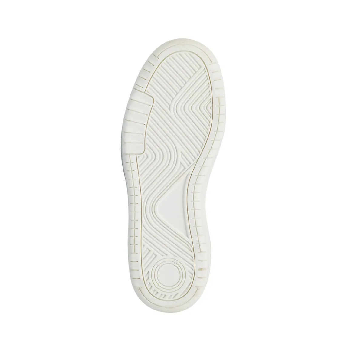Sneakers bianche da Uomo con dettagli giallo e logo Tonino Lamborghini