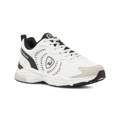 Sneakers bianche da Uomo con suola alta Tonino Lamborghini