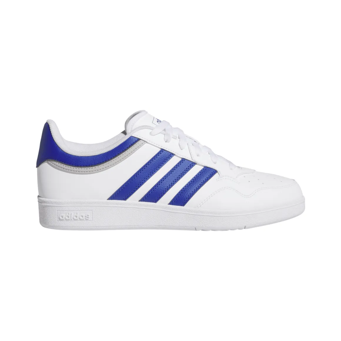 Sneakers bianche da Uomo con dettagli blu HOOPS 4.0 adidas
